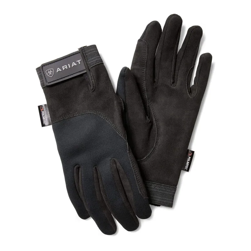 Ariat Insulated Tek Grip Gloves - Black